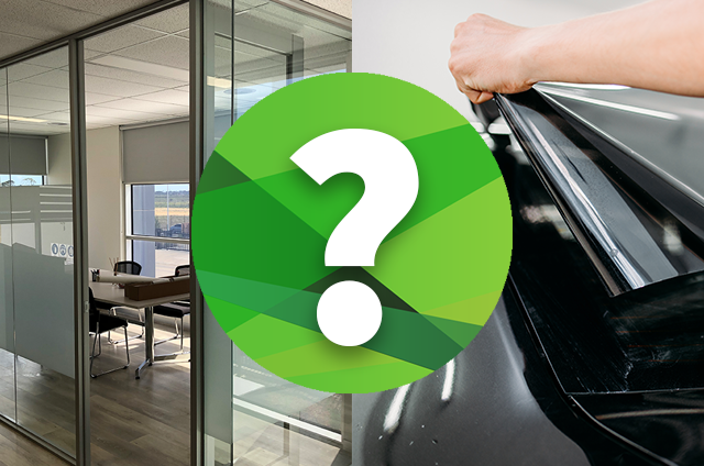 Difference Between Car, Home or Office Window Tint